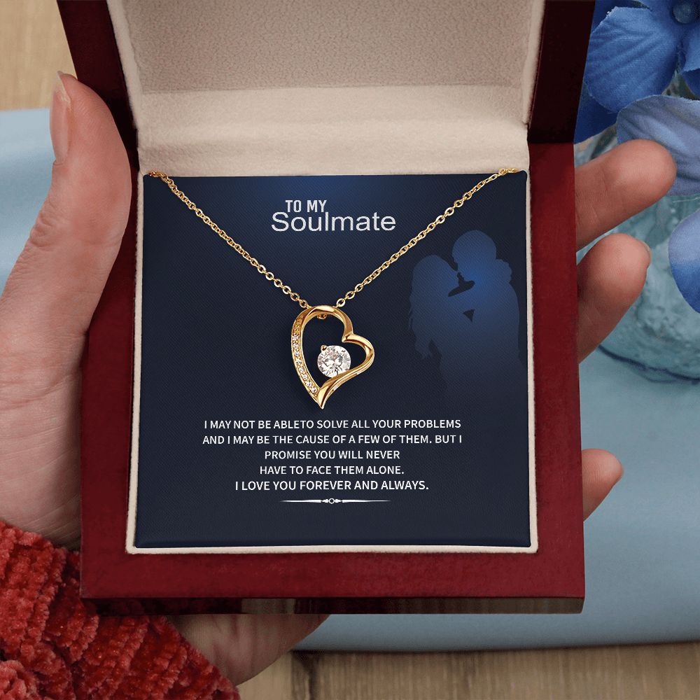 To My Soulmate - I Love You Forever And Always. Gift for Wife, Girlfriend. - Cartor Stores