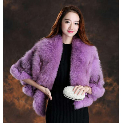 Autumn And Winter Fox Fur Leather Fur Coat - Cartor Stores