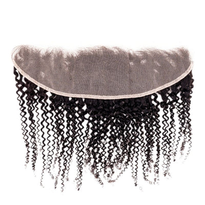 Afro Kinky Lace Frontal - Virgin Brazilian Human Hair