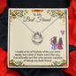 Best friend Necklace gift with message card - Cartor Stores
