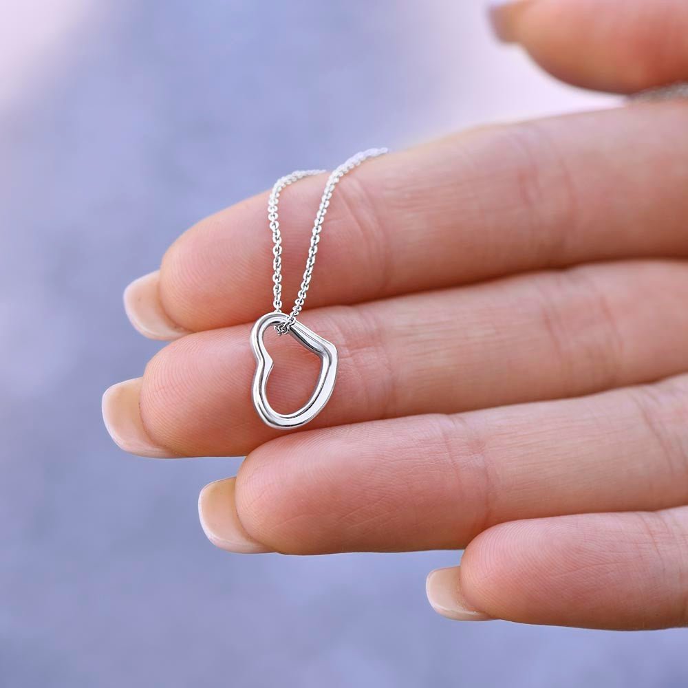 Future wife necklace for girlfriend with message card, 'This is the Love I want to Last Forever.' - Cartor Stores