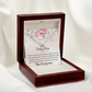 Future wife necklace for girlfriend with message card, 'This is the Love I want to Last Forever.' - Cartor Stores