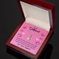Girlfriend Necklace gift with message card. - Cartor Stores