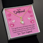 Girlfriend Necklace gift with message card. - Cartor Stores