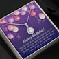 Happy birthday message card and Necklace gift - Cartor Stores