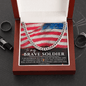 Husband Cuban Link Chain (OREO + LUX BOX AND LENGTH EXTENSION " To my Brave Soldier Husband. - Cartor Stores