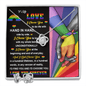 LGBTQ Rainbow Love Knot earring and Necklace with message card. "I Choose you" - Cartor Stores
