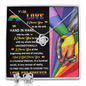 LGBTQ Rainbow Love Knot earring and Necklace with message card. "I Choose you" - Cartor Stores