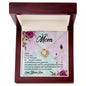Love knot Necklace with gift card for mom - Cartor Stores