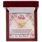 Necklace with message cad gift for wife. - Cartor Stores