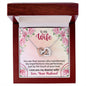 Necklace with message cad gift for wife. - Cartor Stores