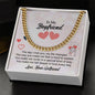 Necklace with message card gift for boyfriend - Cartor Stores