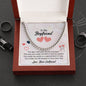 Necklace with message card gift for boyfriend - Cartor Stores