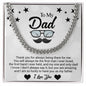 Necklace with message card gift to Dad. - Cartor Stores