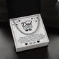 Necklace with message card gift to Dad. - Cartor Stores