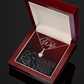 The Alluring Beauty necklace (Yellow and White Gold Variant) " To My Beautiful Wife" - Cartor Stores