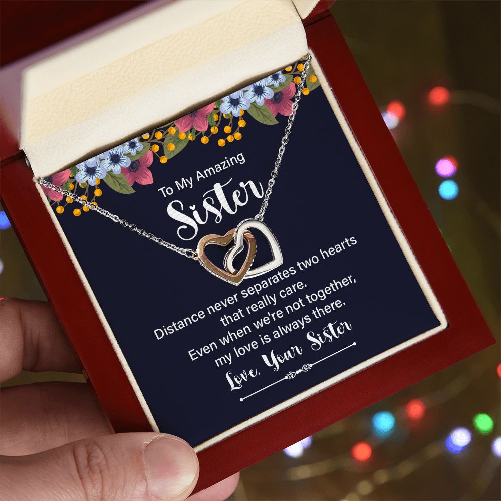 to my amazing sister necklace gift - Cartor Stores
