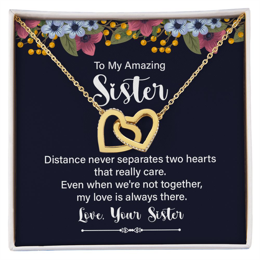 to my amazing sister necklace gift - Cartor Stores
