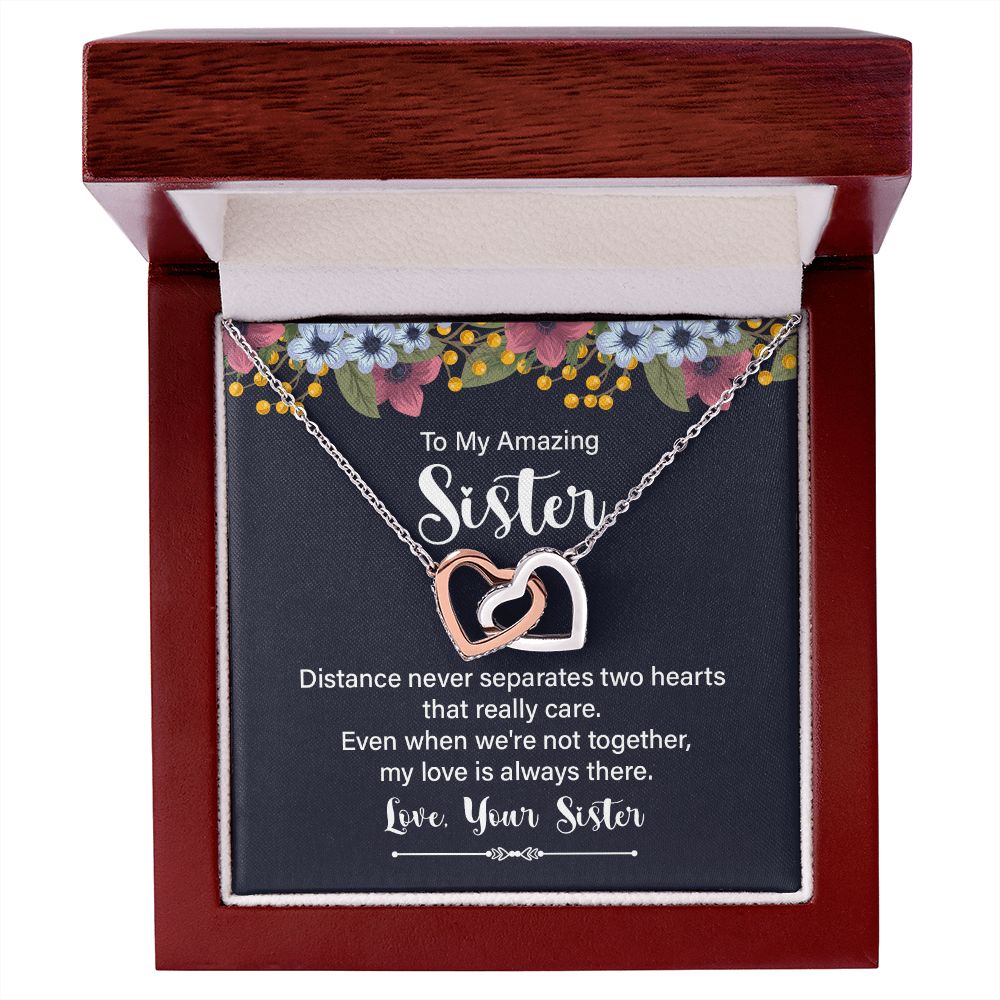 to my amazing sister necklace gift - Cartor Stores
