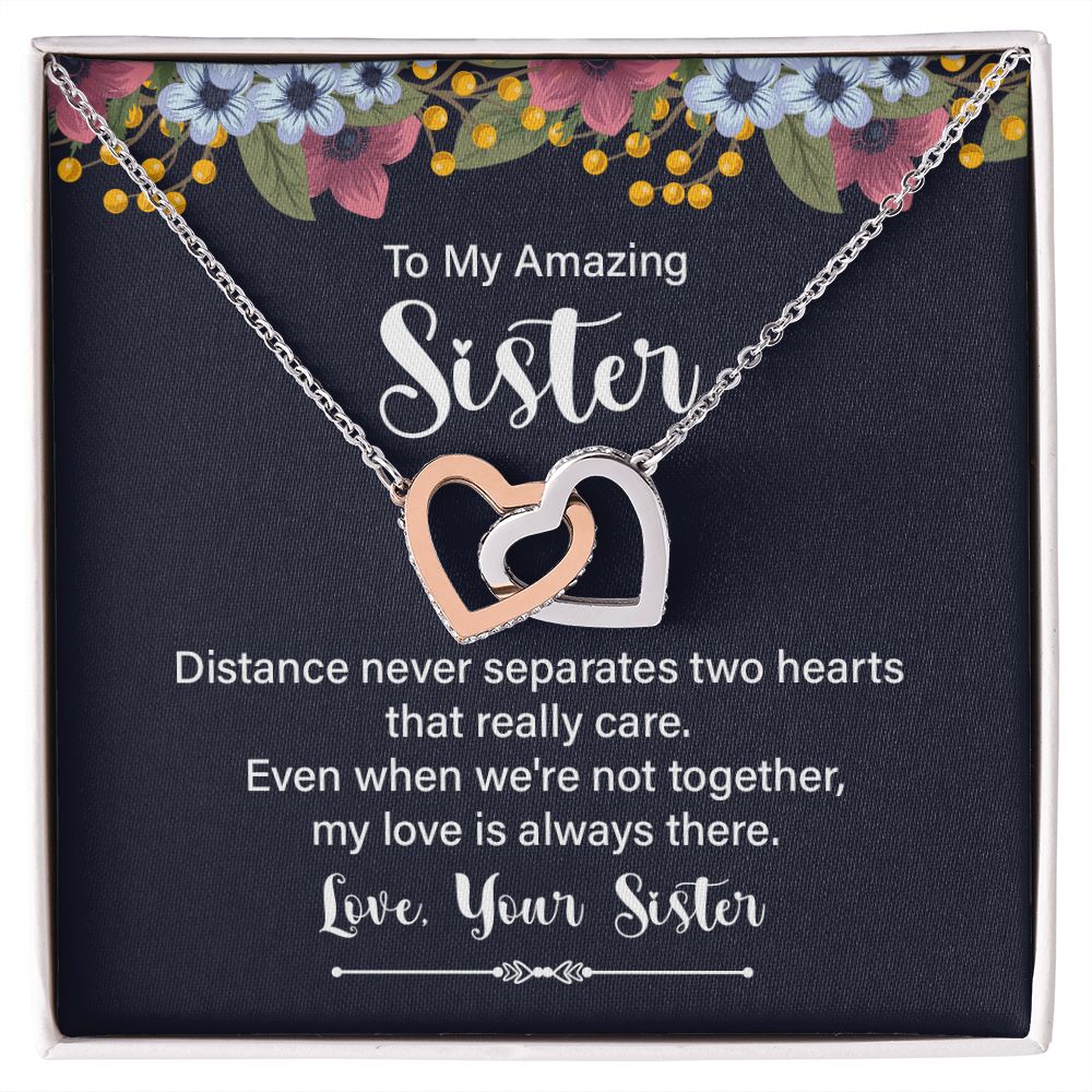 to my amazing sister necklace gift - Cartor Stores