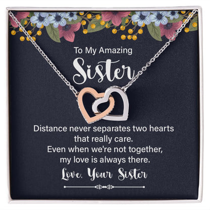 to my amazing sister necklace gift - Cartor Stores