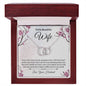 To My Beautiful Wife, The Perfect Pair Necklace with Message card - Cartor Stores