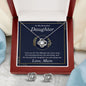 To My Daughter Necklace from mom, gift from dad, best, gift, lion, from dad, Christmas Daughter Gift Daughter To my Daughter Gift - Cartor Stores