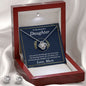 To My Daughter Necklace from mom, gift from dad, best, gift, lion, from dad, Christmas Daughter Gift Daughter To my Daughter Gift - Cartor Stores