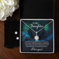 To My Daughter Necklace Gift second daughter 2nd Gift For Her Daughter Grown Up Daughter Step Daughter Gift Christmas Gifts Bonus Daughter - Cartor Stores
