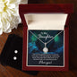 To My Daughter Necklace Gift second daughter 2nd Gift For Her Daughter Grown Up Daughter Step Daughter Gift Christmas Gifts Bonus Daughter - Cartor Stores