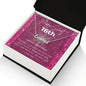 To my daughter personalized name necklace for 16th birthday - Cartor Stores