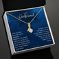 To My Girlfriend Necklace Birthday Gift Rose Gold Fill Wife Soulmate Gift For Couples Love Knot Gift for Girlfriend Gift for Soulmate Soulm - Cartor Stores