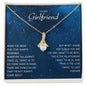 To My Girlfriend Necklace Birthday Gift Rose Gold Fill Wife Soulmate Gift For Couples Love Knot Gift for Girlfriend Gift for Soulmate Soulm - Cartor Stores