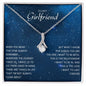 To My Girlfriend Necklace Birthday Gift Rose Gold Fill Wife Soulmate Gift For Couples Love Knot Gift for Girlfriend Gift for Soulmate Soulm - Cartor Stores