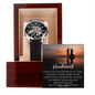 To My Husband Men's Openwork Watch + MC with Message Card - Cartor Stores