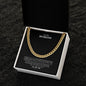 To My Husband Necklace Boyfriend Gift Personalized Watch Gift for Dad To My Wife Necklace Gift for Husband Wife Poem Card Husband’s Mom Gif - Cartor Stores