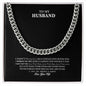 To My Husband Necklace Boyfriend Gift Personalized Watch Gift for Dad To My Wife Necklace Gift for Husband Wife Poem Card Husband’s Mom Gif - Cartor Stores