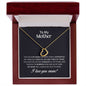 To My Mom Necklace Gift Mom Gift Mom Gift from Son necklace for mom Bonus mom jewelry mothers day gift Initial necklace Mothers Day Gift Bo - Cartor Stores