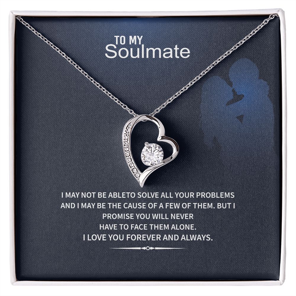 To My Soulmate - I Love You Forever And Always. Gift for Wife, Girlfriend. - Cartor Stores