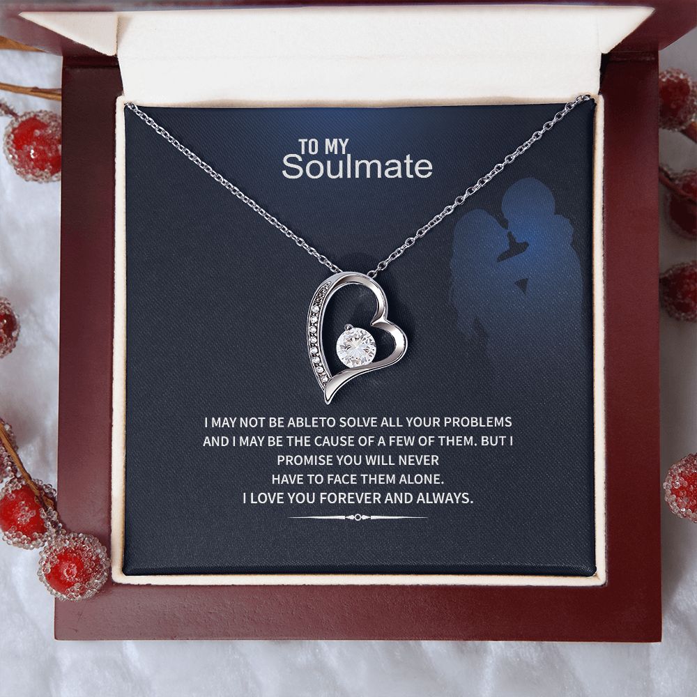 To My Soulmate - I Love You Forever And Always. Gift for Wife, Girlfriend. - Cartor Stores