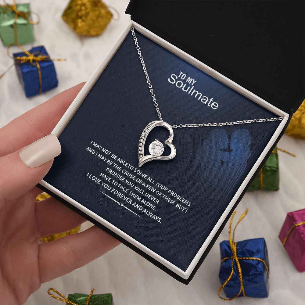 To My Soulmate - I Love You Forever And Always. Gift for Wife, Girlfriend. - Cartor Stores