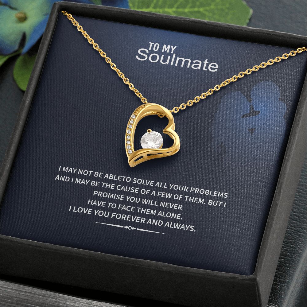 To My Soulmate - I Love You Forever And Always. Gift for Wife, Girlfriend. - Cartor Stores