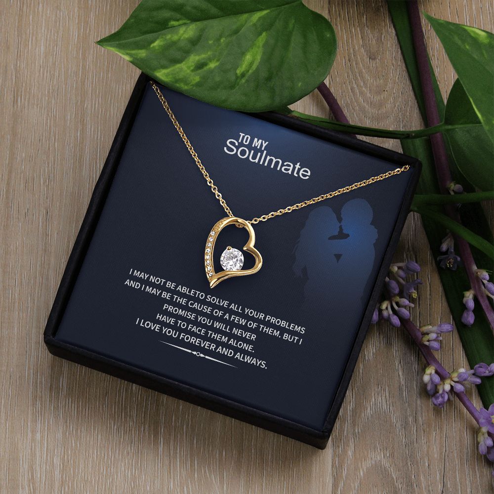 To My Soulmate - I Love You Forever And Always. Gift for Wife, Girlfriend. - Cartor Stores