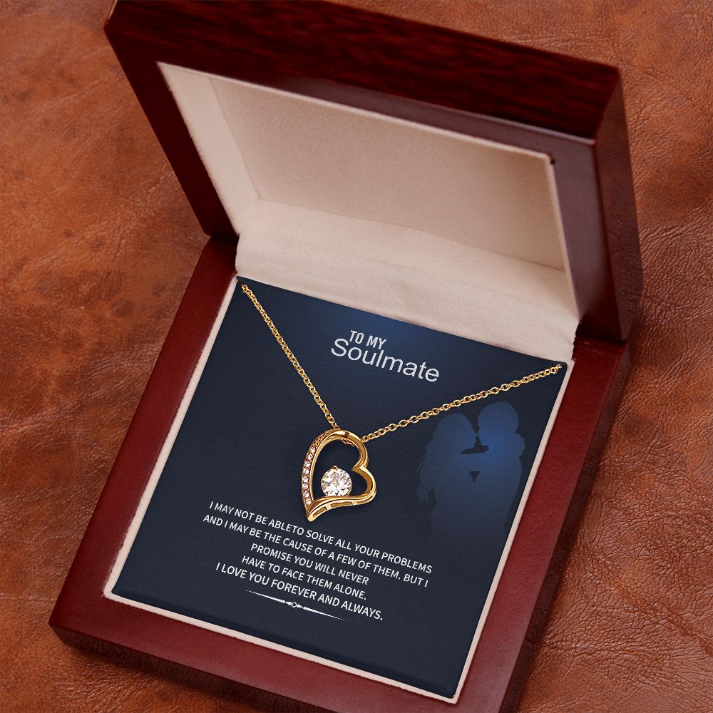 To My Soulmate - I Love You Forever And Always. Gift for Wife, Girlfriend. - Cartor Stores
