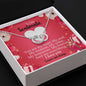 To My Soulmate Perfect Pair Necklace with Message card 'I Love You Forever and always' - Cartor Stores
