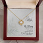 To My Wife Necklace, Anniversary Gift For Wife Birthday Gift, Wife Gifts For Her, Wife Jewelry, Wife Sentimental Gift, Wife Poem Card - Cartor Stores