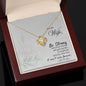 To My Wife Necklace, Anniversary Gift For Wife Birthday Gift, Wife Gifts For Her, Wife Jewelry, Wife Sentimental Gift, Wife Poem Card - Cartor Stores