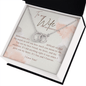 To My Wife Perfect Pair Necklace. " You Are My Best Friend' - Cartor Stores