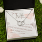 To My Wife Perfect Pair Necklace. " You Are My Best Friend' - Cartor Stores