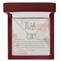 To My Wife Perfect Pair Necklace. " You Are My Best Friend' - Cartor Stores